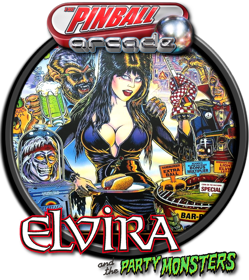Elvira and the Party Monsters - Fanart - Cart - Front (World) - 886x998