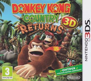 Donkey Kong Country Returns 3D - Box - Front (The Netherlands) - 892x800