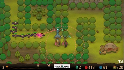 PixelJunk Monsters Ultimate - Screenshot - Gameplay (World) - 1920x1080