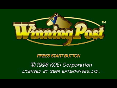 Winning Post - Screenshot - Game Title (North America) - 320x240