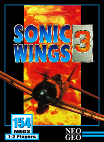Sonic Wings 3 - Fanart - Box - Front (World) - 788x1080