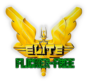 Elite: Flicker-Free - Clear Logo (World) - 1153x1072