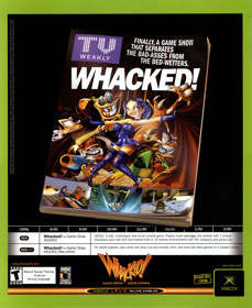 Whacked! - Advertisement Flyer - Front (United States) - 2289x2800