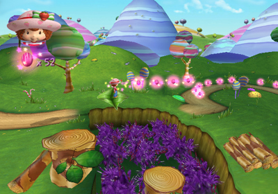 Strawberry Shortcake: The Sweet Dreams Game - Screenshot - Gameplay (World) - 640x448