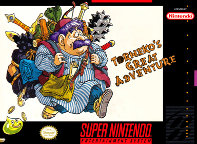 Torneko no Daibouken: Fushigi no Dungeon - Fanart - Box - Front (North America) - 1000x730