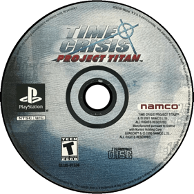 Time Crisis: Project Titan - Disc (North America) - 700x700