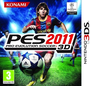 PES 2011: Pro Evolution Soccer 3D - Box - Front (Europe) - 1442x1371
