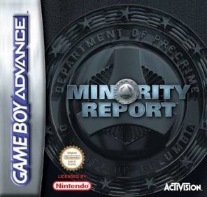 Minority Report: Everybody Runs - Box - Front (Europe) - 500x474