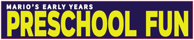 Mario's Early Years: Preschool Fun - Clear Logo (North America) - 3880x807