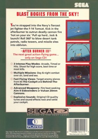 After Burner III - Box - Back (North America) - 1686x2395