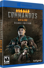 Commandos Origins - Box - 3D (North America) - 800x1245