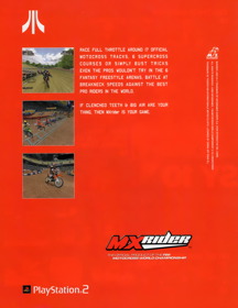 MX Rider - Advertisement Flyer - Front (United Kingdom) - 2470x3199
