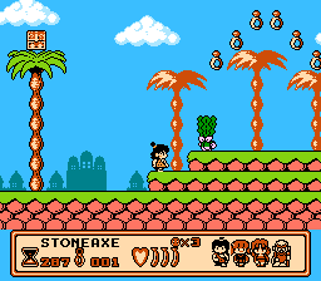 Banana Prince - Screenshot - Gameplay (Germany) - 256x224