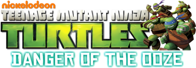 Teenage Mutant Ninja Turtles: Danger of the Ooze - Clear Logo (North America) - 4861x1699