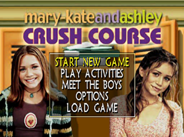 Mary-Kate and Ashley: Crush Course - Screenshot - Game Title (World) - 640x480
