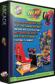 Nerf Arcade - Box - 3D (United States) - 582x889
