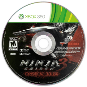 Ninja Gaiden 3: Razor's Edge - Disc (North America) - 1440x1440