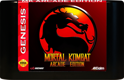 Mortal Kombat Arcade Edition - Fanart - Cart - Front (North America) - 800x518