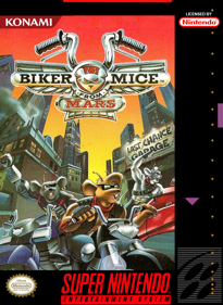 Biker Mice from Mars - Fanart - Box - Front (North America) - 1534x2100