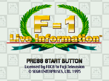 F1 Challenge - Screenshot - Game Title (Japan) - 640x480