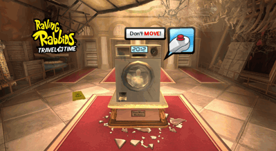 Raving Rabbids: Travel in Time - Screenshot - Game Select (World) - 2501x1368