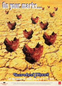 Scorched Planet - Advertisement Flyer - Front (United Kingdom) - 1598x2200