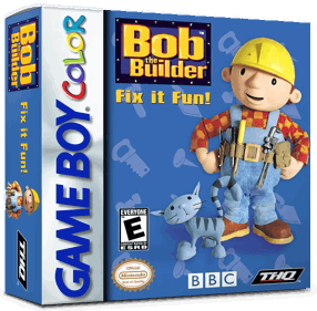 Bob the Builder: Fix it Fun! - Box - 3D (North America) - 1016x998