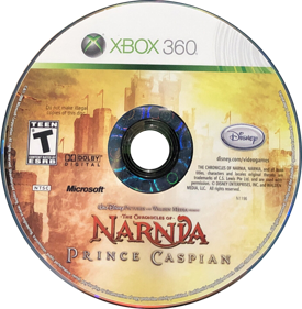 The Chronicles of Narnia: Prince Caspian - Disc (North America) - 700x715