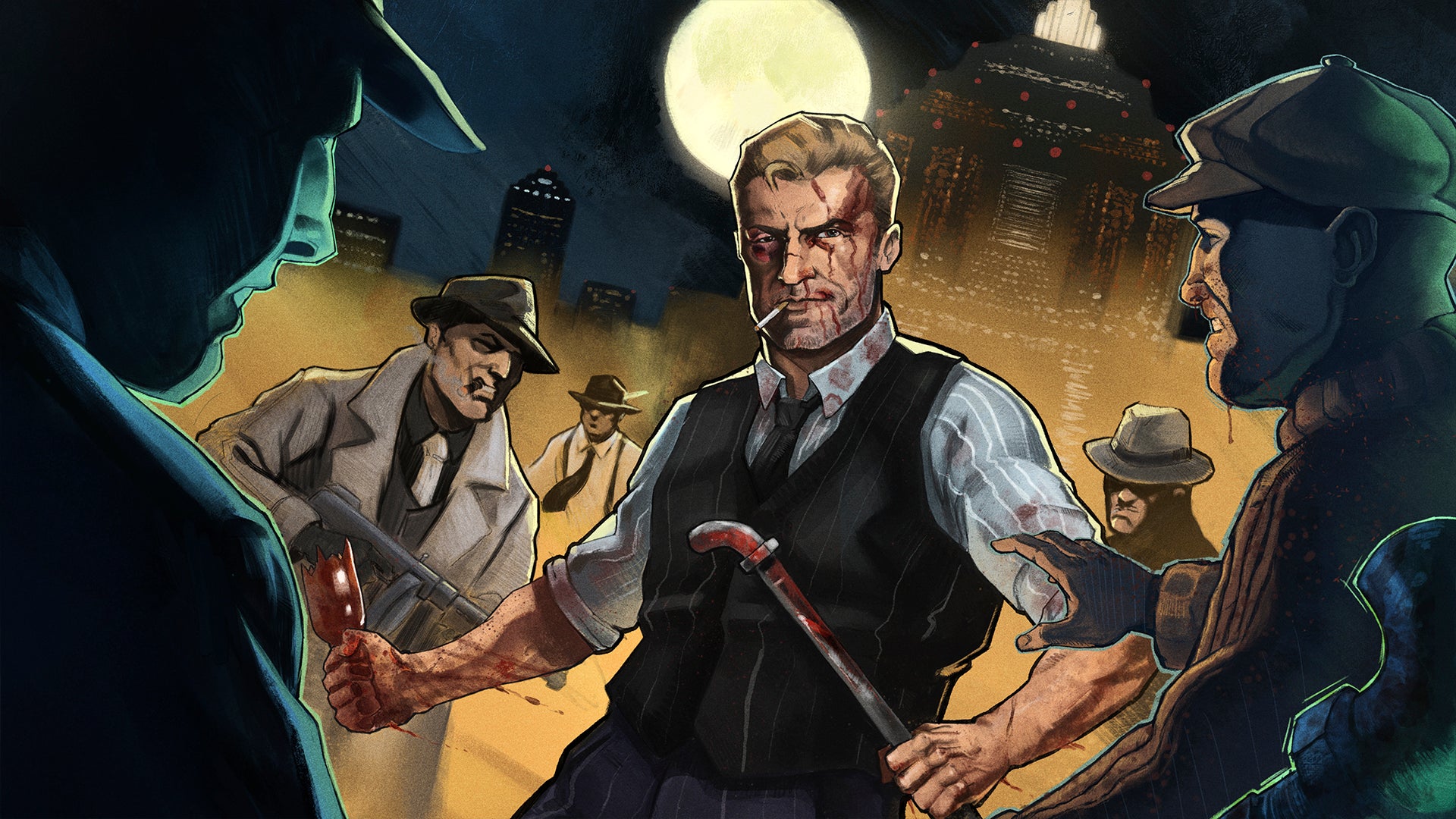 Illustration of fallen aces