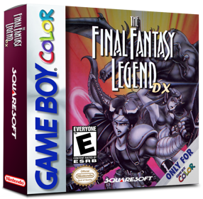 The Final Fantasy Legend DX - Box - 3D (North America) - 1016x998