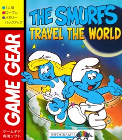 Les Schtroumpfs Autour Du Monde - Fanart - Box - Front (United Kingdom) - 1310x1500
