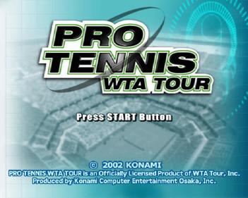 WTA Tour Tennis - Screenshot - Game Title (Europe) - 640x512