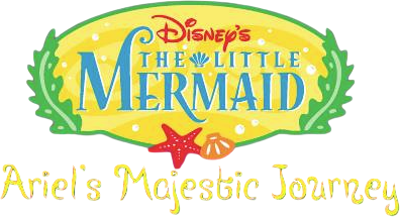 Disney's The Little Mermaid: Ariel's Majestic Journey - Clear Logo (North America) - 396x215