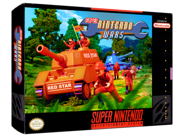 Super Famicom Wars - Box - 3D (World) - 1024x768