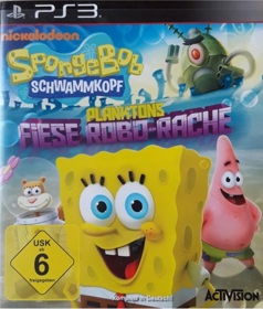 SpongeBob SquarePants: Plankton's Robotic Revenge - Box - Front (Germany) - 1495x1760