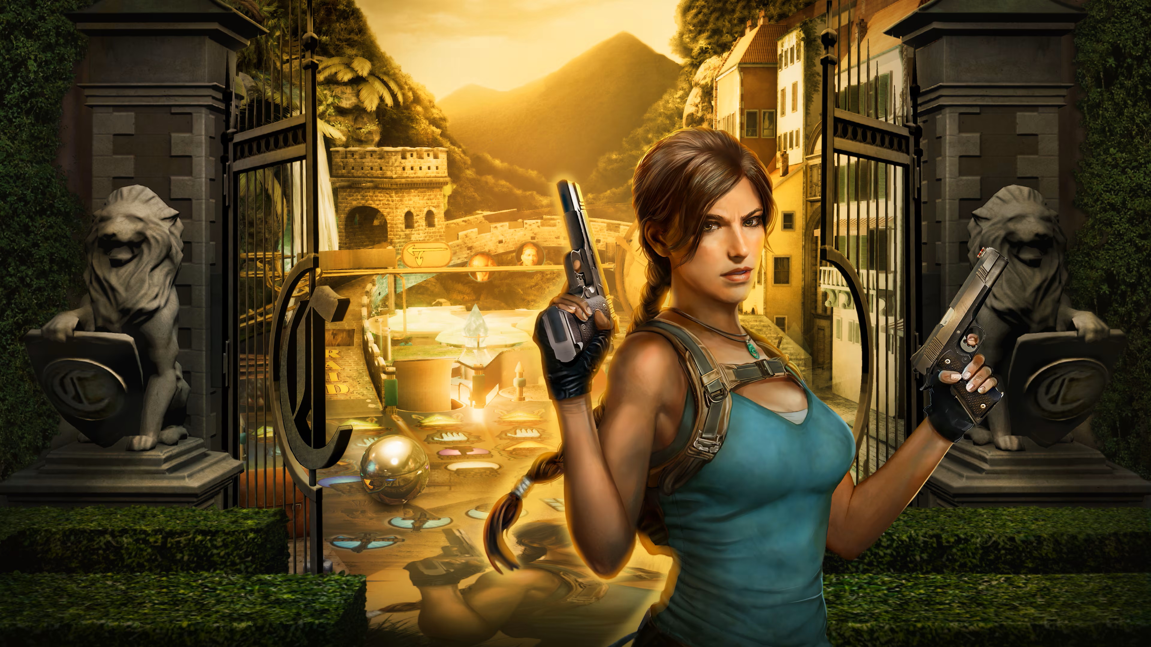 Illustration of Tomb Raider Pinball: Adventures of Lara Croft