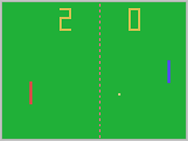 Pong - Screenshot - Gameplay (World) - 256x192