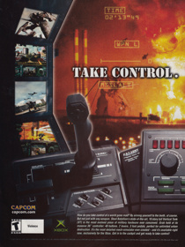 Steel Battalion - Advertisement Flyer - Front (United States) - 1648x2200