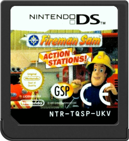 Fireman Sam: Action Stations - Cart - Front (Europe) - 517x564