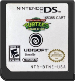 Teenage Mutant Ninja Turtles: Arcade Attack - Cart - Front (North America) - 517x564