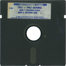 TKO Pro Boxing - Disc (North America) - 700x697