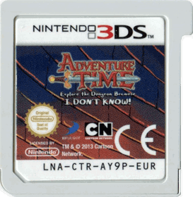 Adventure Time: Explore the Dungeon Because I Don't Know! - Cart - Front (Europe) - 766x786