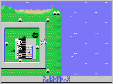 Raid on Bungeling Bay - Screenshot - Gameplay (World) - 256x192