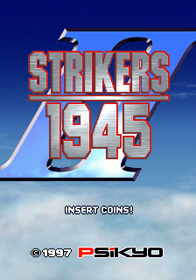 Strikers 1945 II - Screenshot - Game Title (World) - 224x320