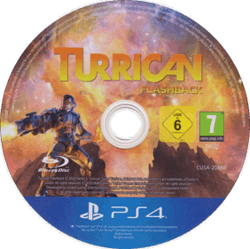 Turrican Flashback - Disc (Europe) - 770x766