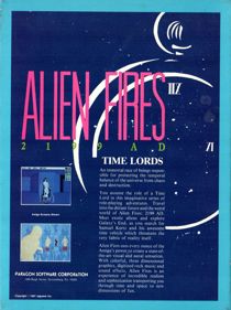Alien Fires: 2199 AD - Box - Back (North America) - 598x800