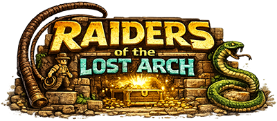 Raiders of the Lost Arch - Clear Logo (World) - 400x175