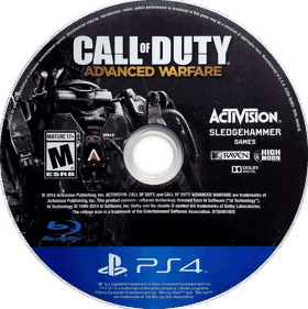 Call of Duty: Advanced Warfare - Disc (North America) - 1544x1548
