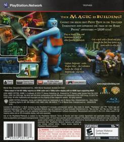 LEGO Harry Potter: Years 1-4 - Box - Back (North America) - 640x734