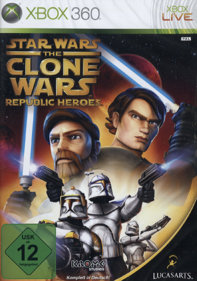 Star Wars: The Clone Wars: Republic Heroes - Box - Front (Germany) - 600x855